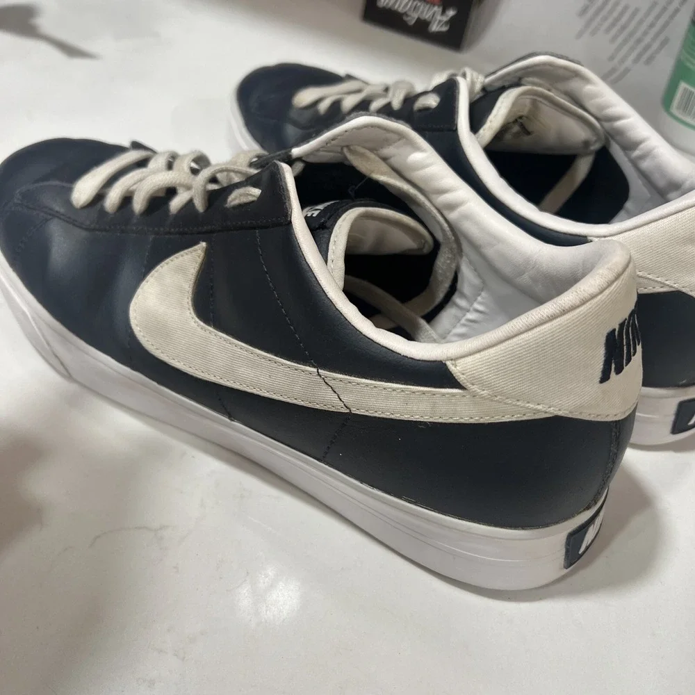 2011 Nike Sweet Classic Leather‎ 318333 402 blue white MEN  Size  13